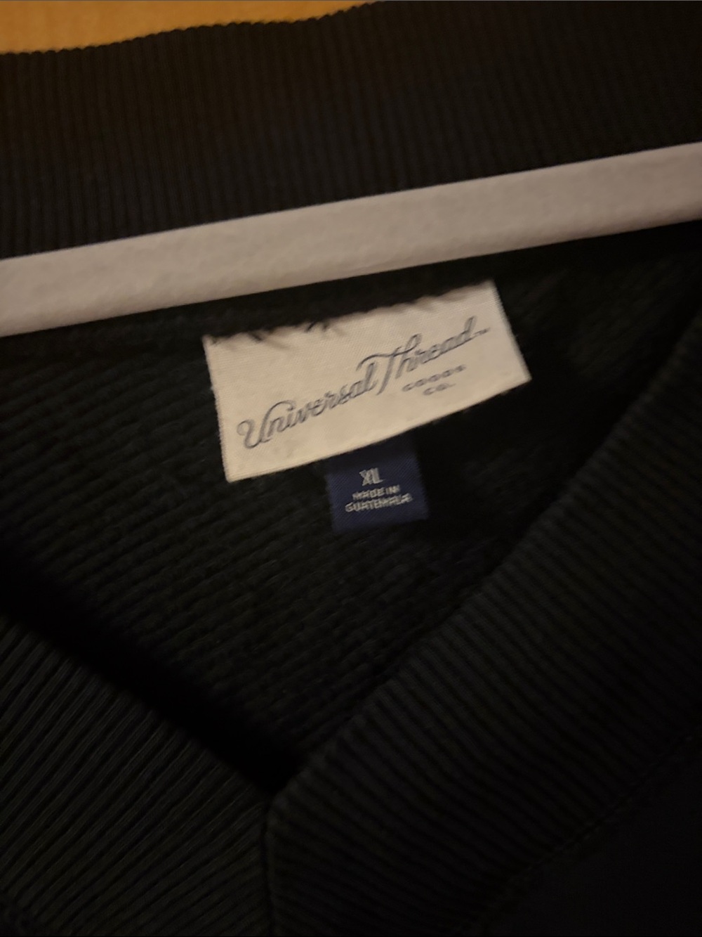Universal Thread Black V-Neck Pullover Sweater - Picture 2 of 2
